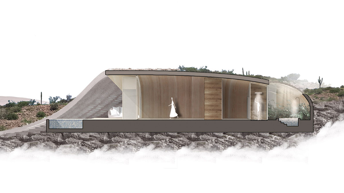 Sordo Madaleno Arquitectos' new resort mimics natural surrounding with its undulated roofs in Mexico