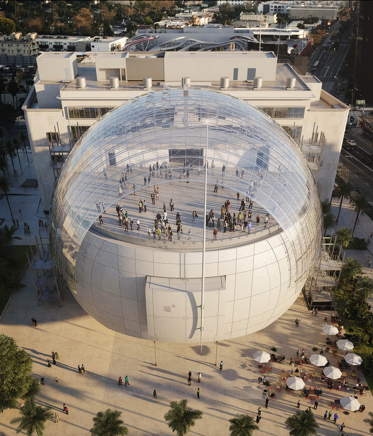 Renzo Piano's Academy Museum of Motion Pictures is set to open on December 14, 2020 in LA