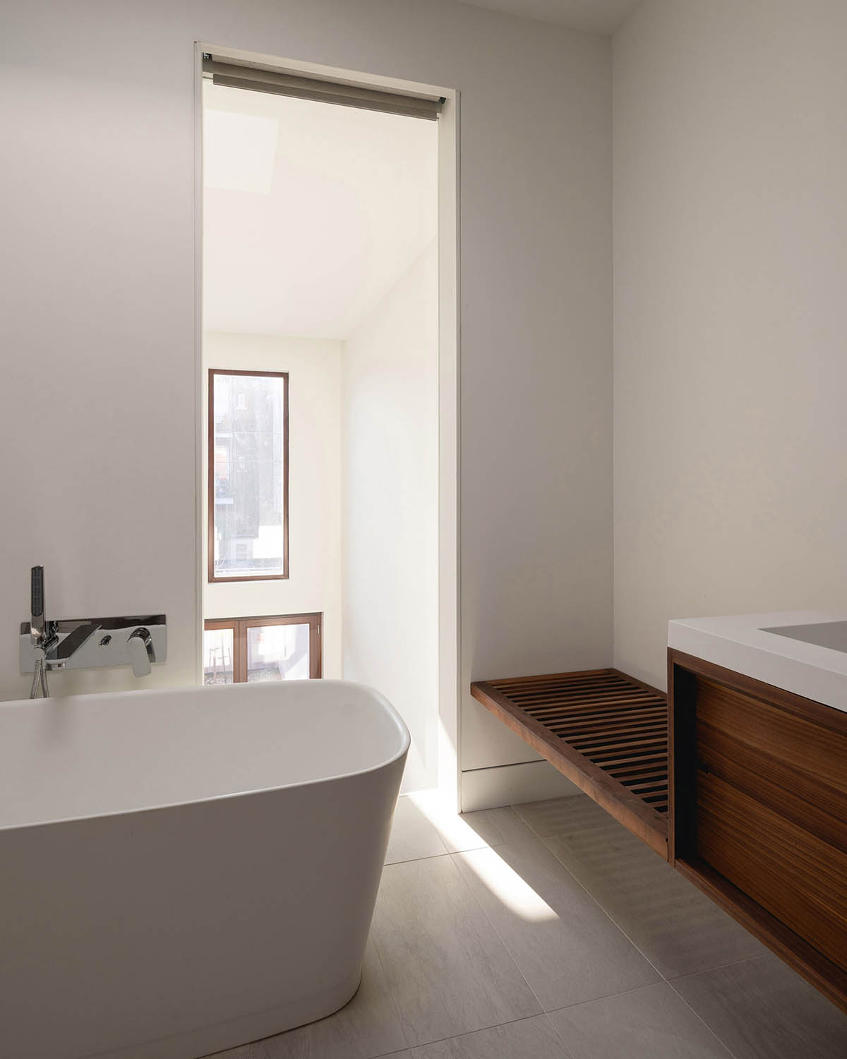 Natalie Dionne Architecture renovates old apartment with bold brick facade in Montréal