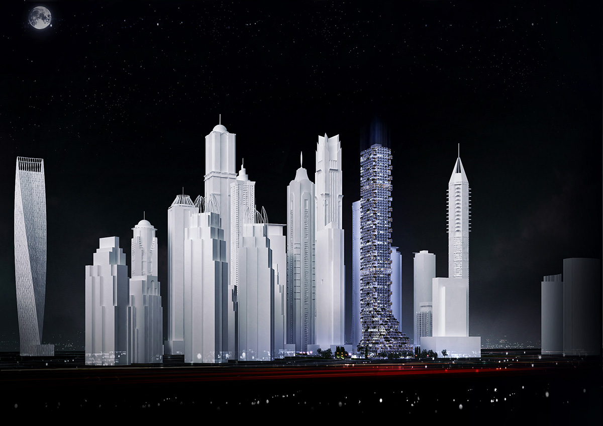 rgg Architects unveils design for new Dubai tower comprising a stack of boxes