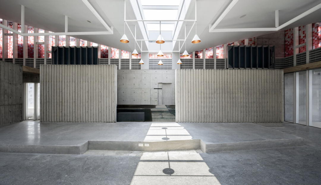 The Gothic Church on a Skyscraper