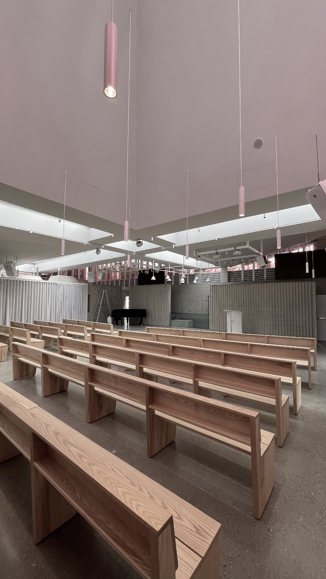 The Gothic Church on a Skyscraper