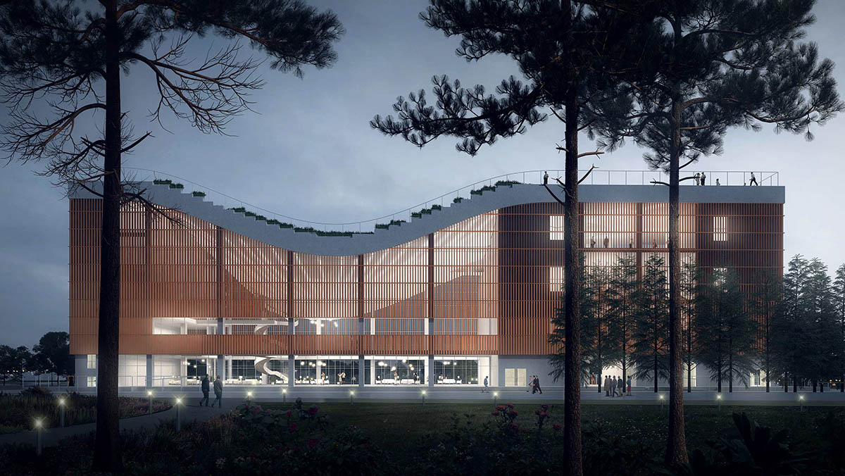 Penda China reveals design for Shili Lijiang Science Promotion Building in Guangdong