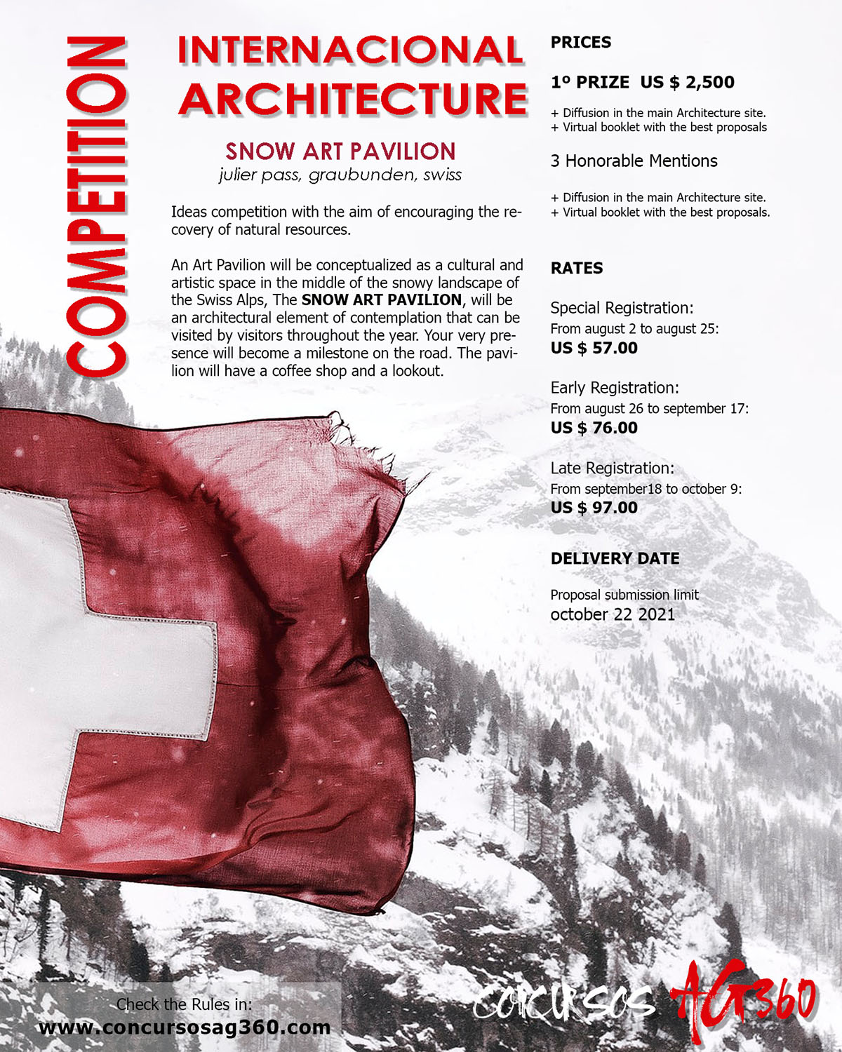 Concursos AG360 Call: SNOW ART PAVILION