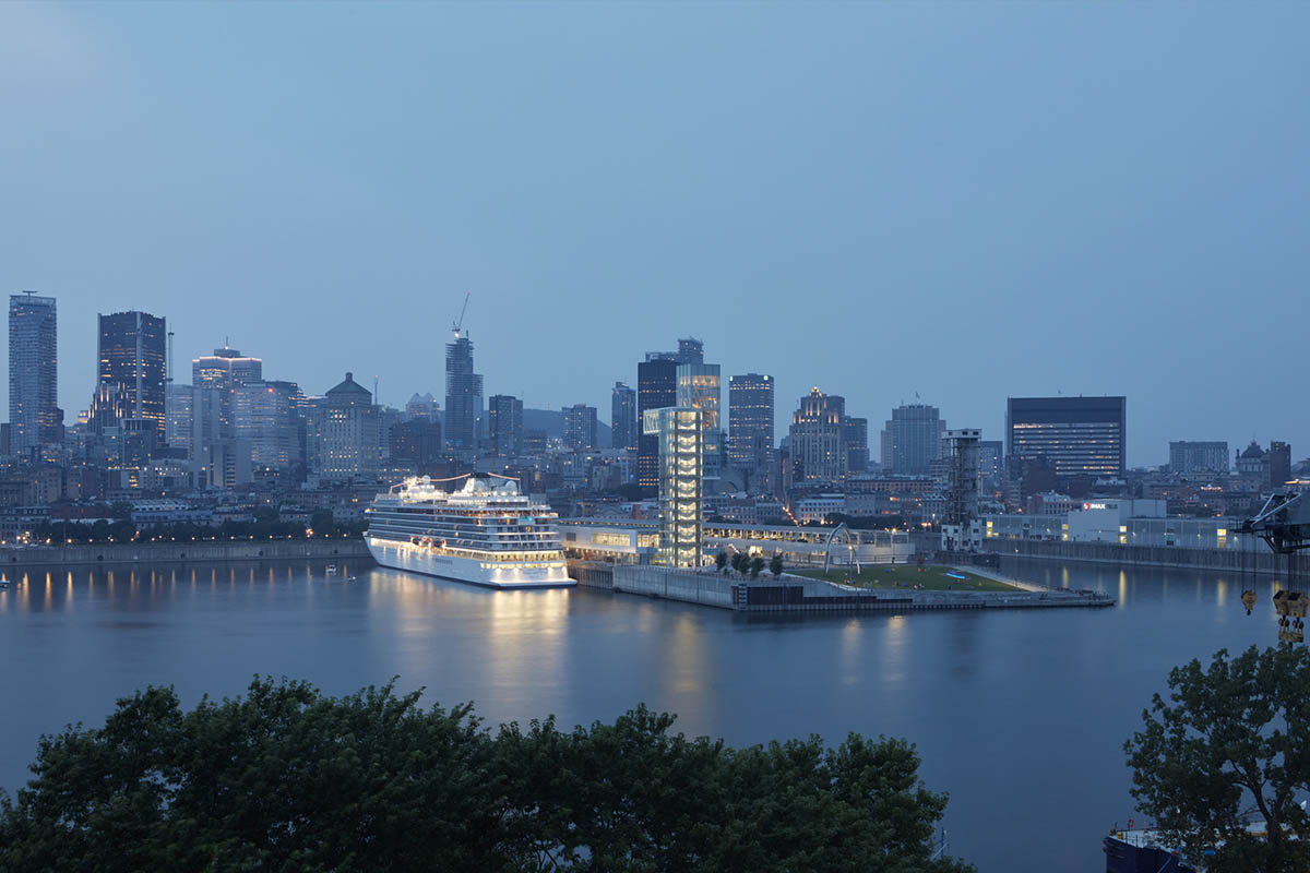 Provencher_Roy completes steel-framed Port of Montréal Tower and Grand Quai in Montreal