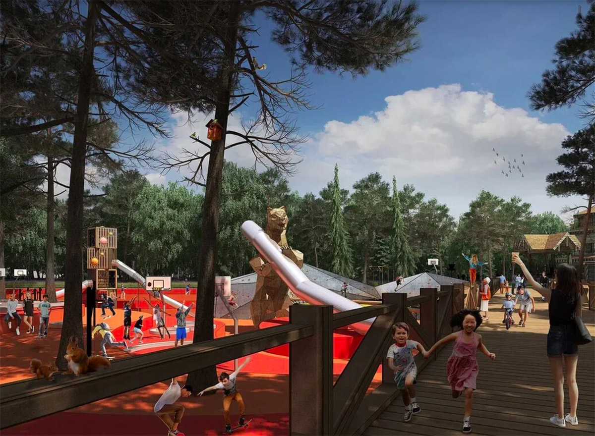 MAPArchitects wins competition fro the concept of Gorky Central Park in Russia