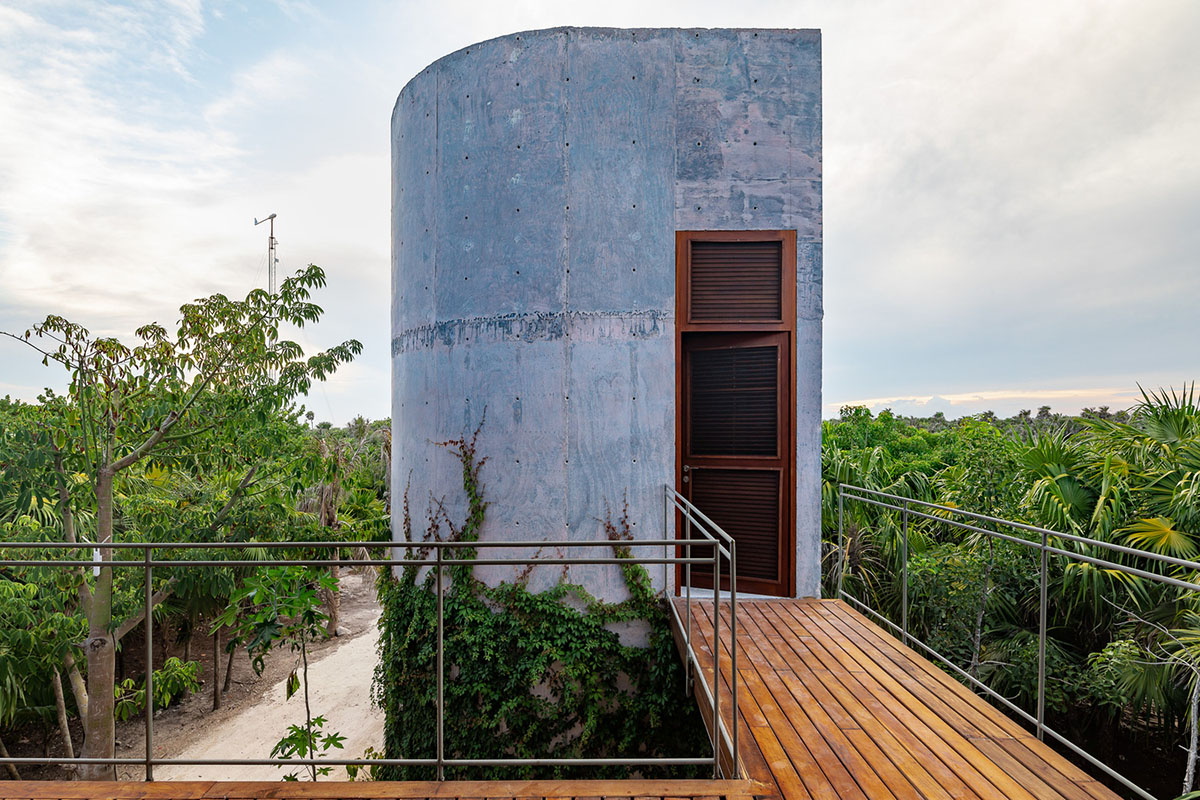 Bautista House by PRODUCTORA brings jungles inside with variations of spatial arrangements in Mexico