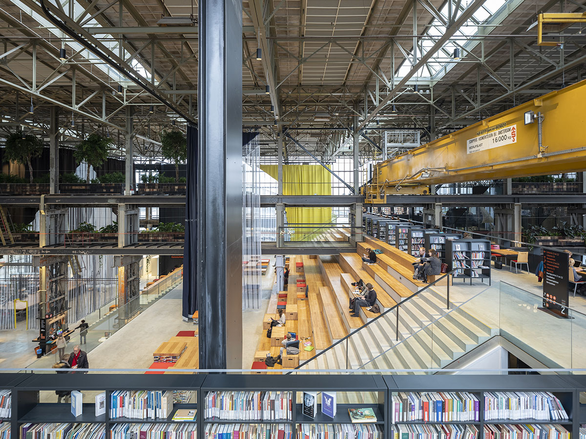 Mecanoo completes interior design of a world-class library for Tilburg designed by CIVIC Architects