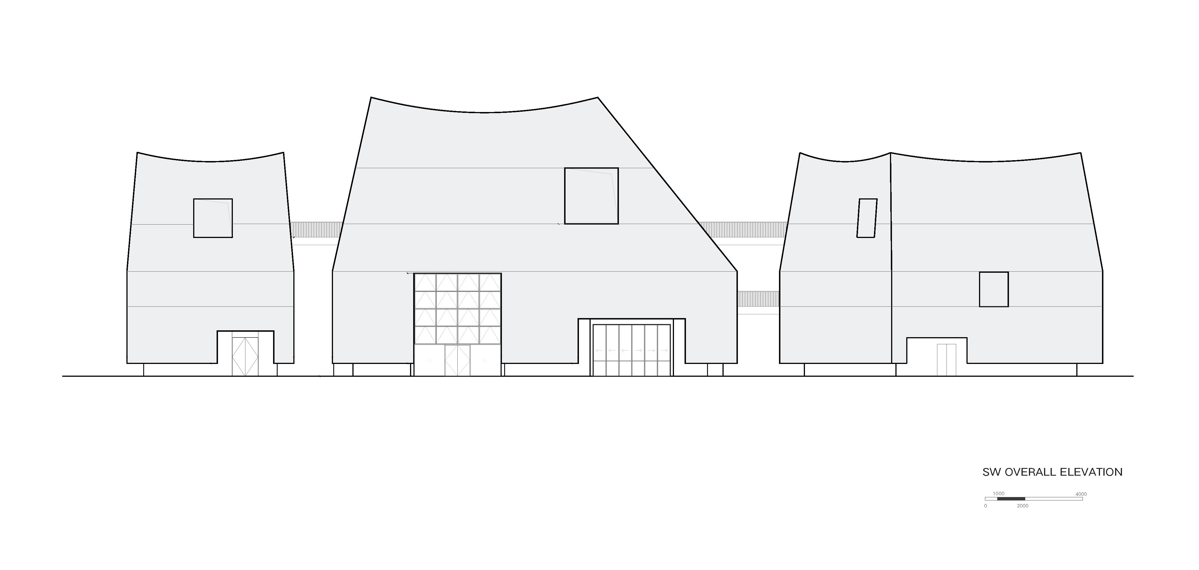 Wutopia Lab built an art gallery enveloped by Ferrari membranes to resemble