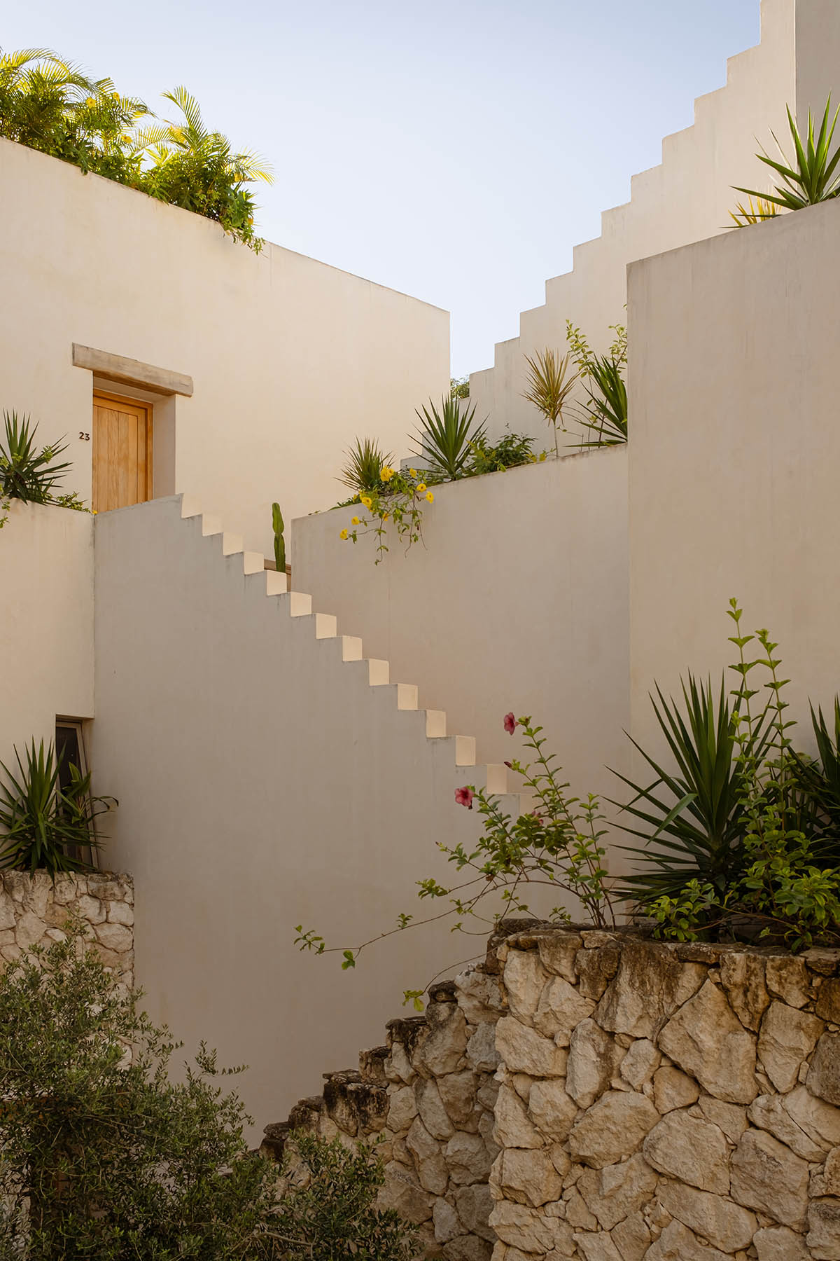 RA! built Hacienda Wabi Residences that mimic ancient ruins to create echoes of time in Tulum 