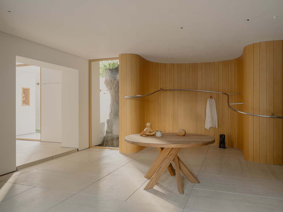 say architects' concept store embraces imperfection and individuality in Shanghai