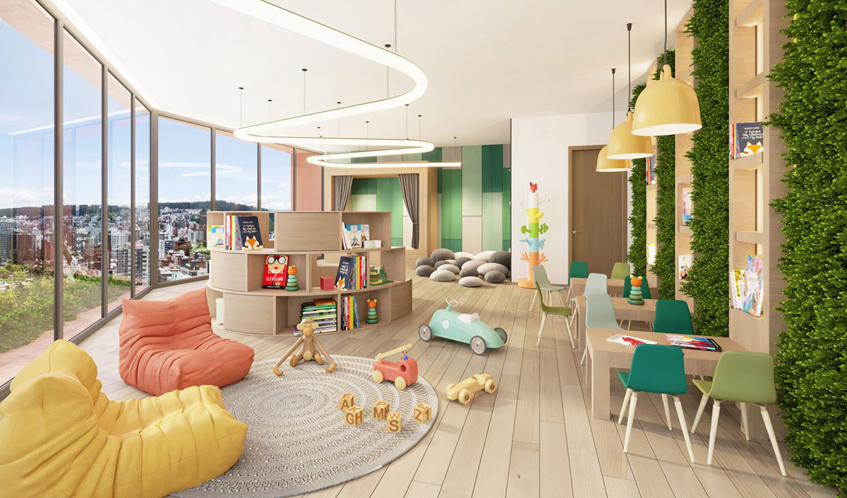 BIG designs earthy-colored and rounded tower in Ecuador