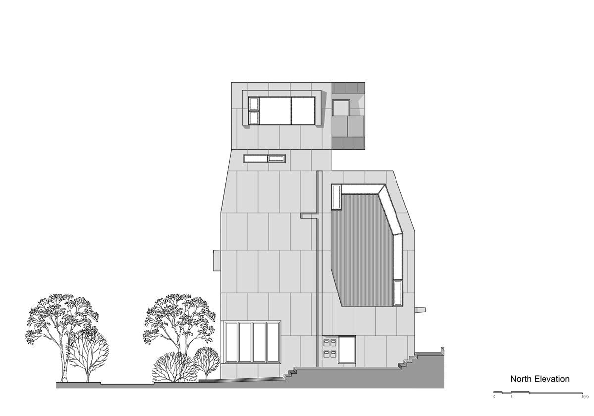 Moon Hoon completes owl-shaped housing in South Korea