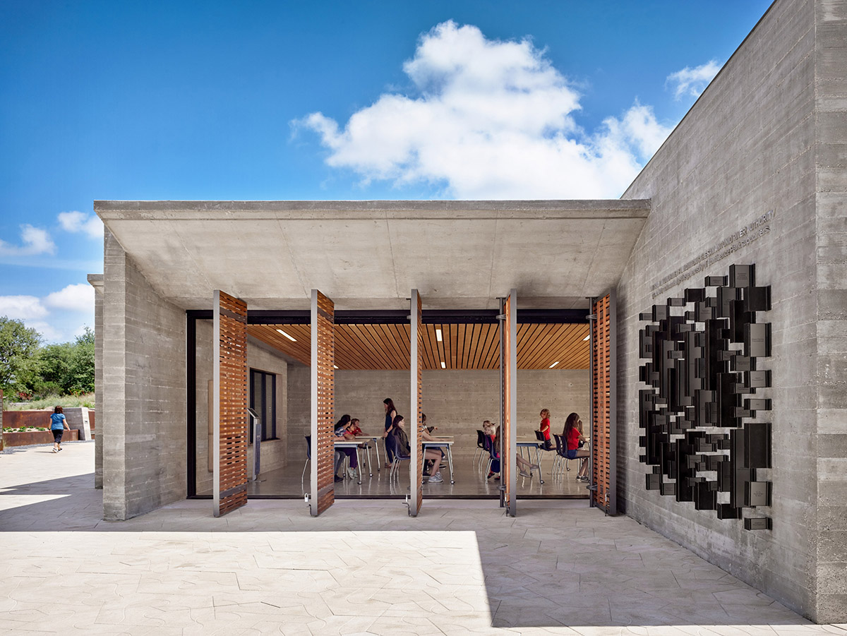 Lake|Flato Architects + Matsys built sculptural petals to increase active participation in the region