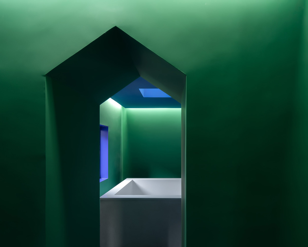 Wutopia Lab built fully pinky and blue houses to distill boundaries between men and women