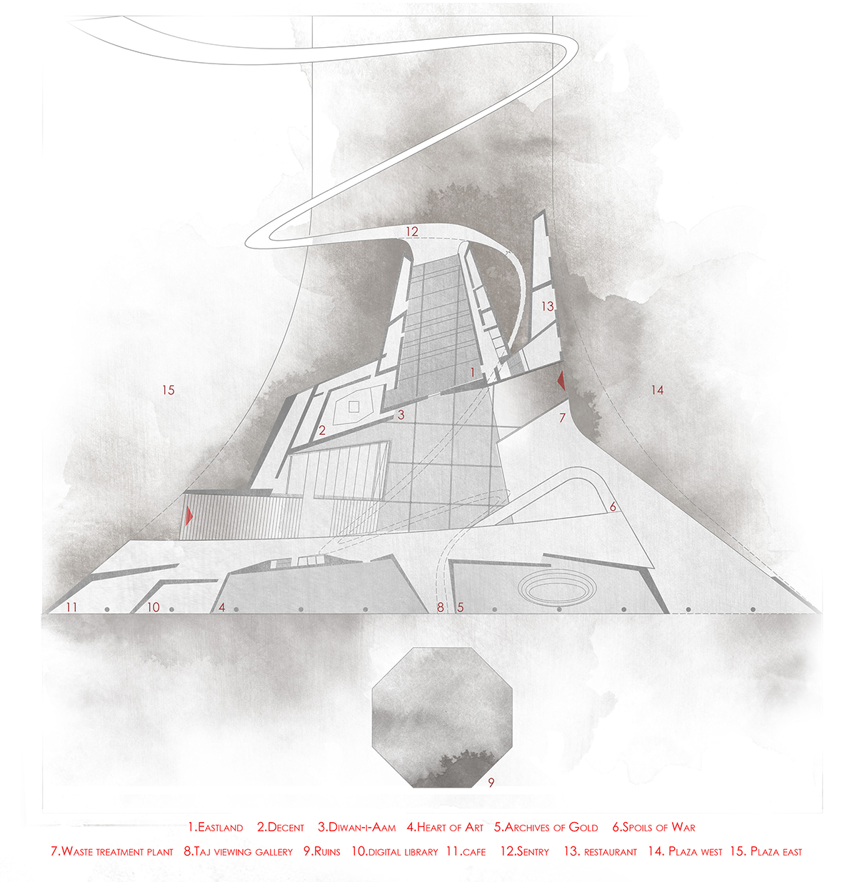 Black Taj UNFUZE: 'Afterglow' by Cadence Architects