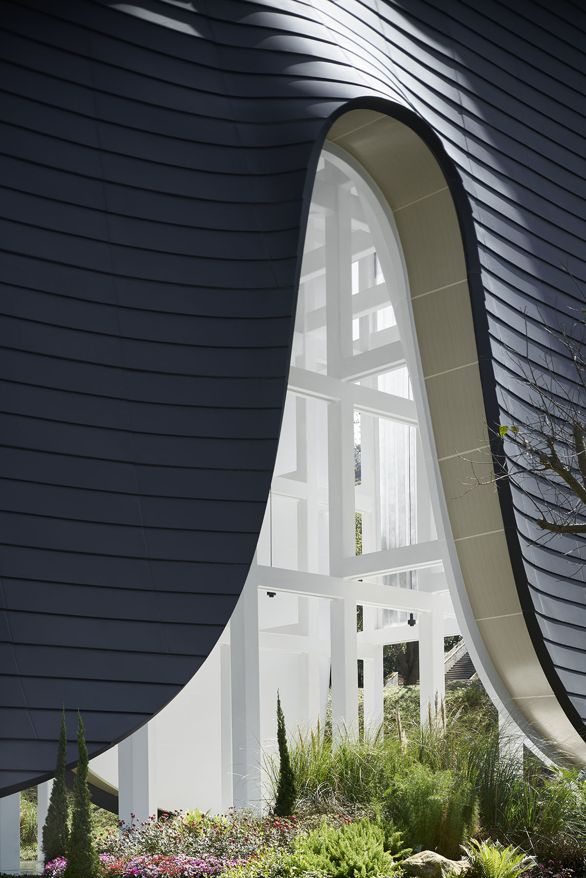 say architects designed ceremony hall with 