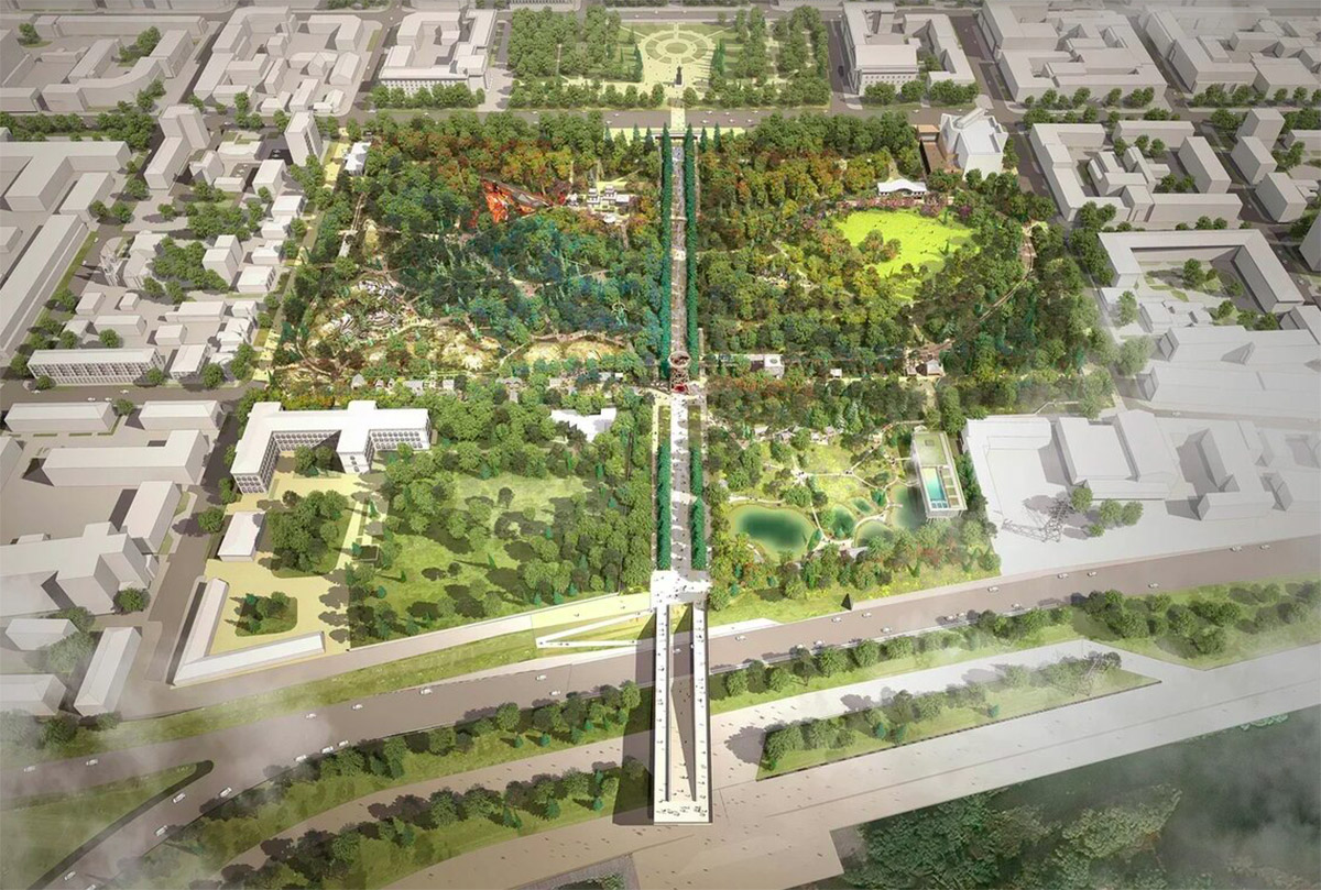 MAPArchitects wins competition fro the concept of Gorky Central Park in Russia