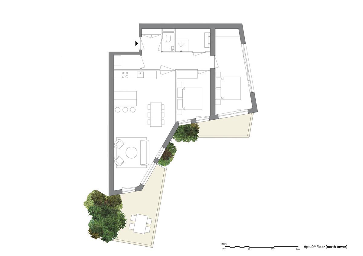 MVRDV completes geology-inspired skyscraper Valley in Amsterdam 