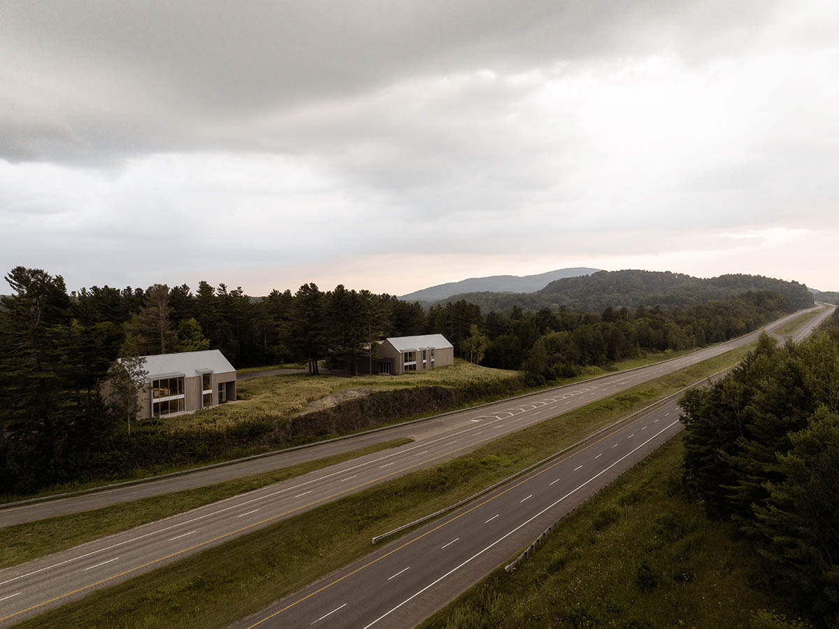 Office building serves as an 