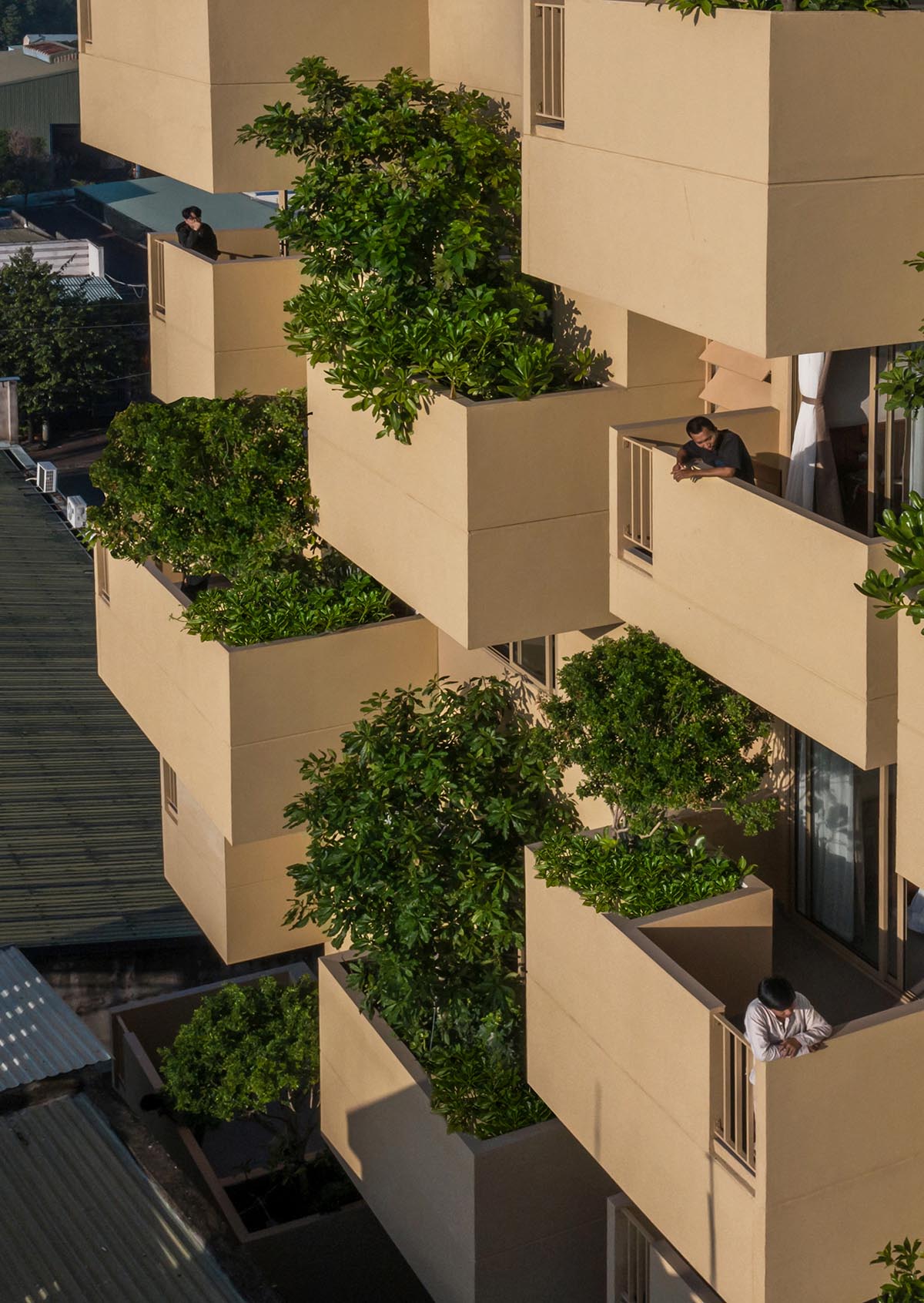 TAA DESIGN built hotel made of 