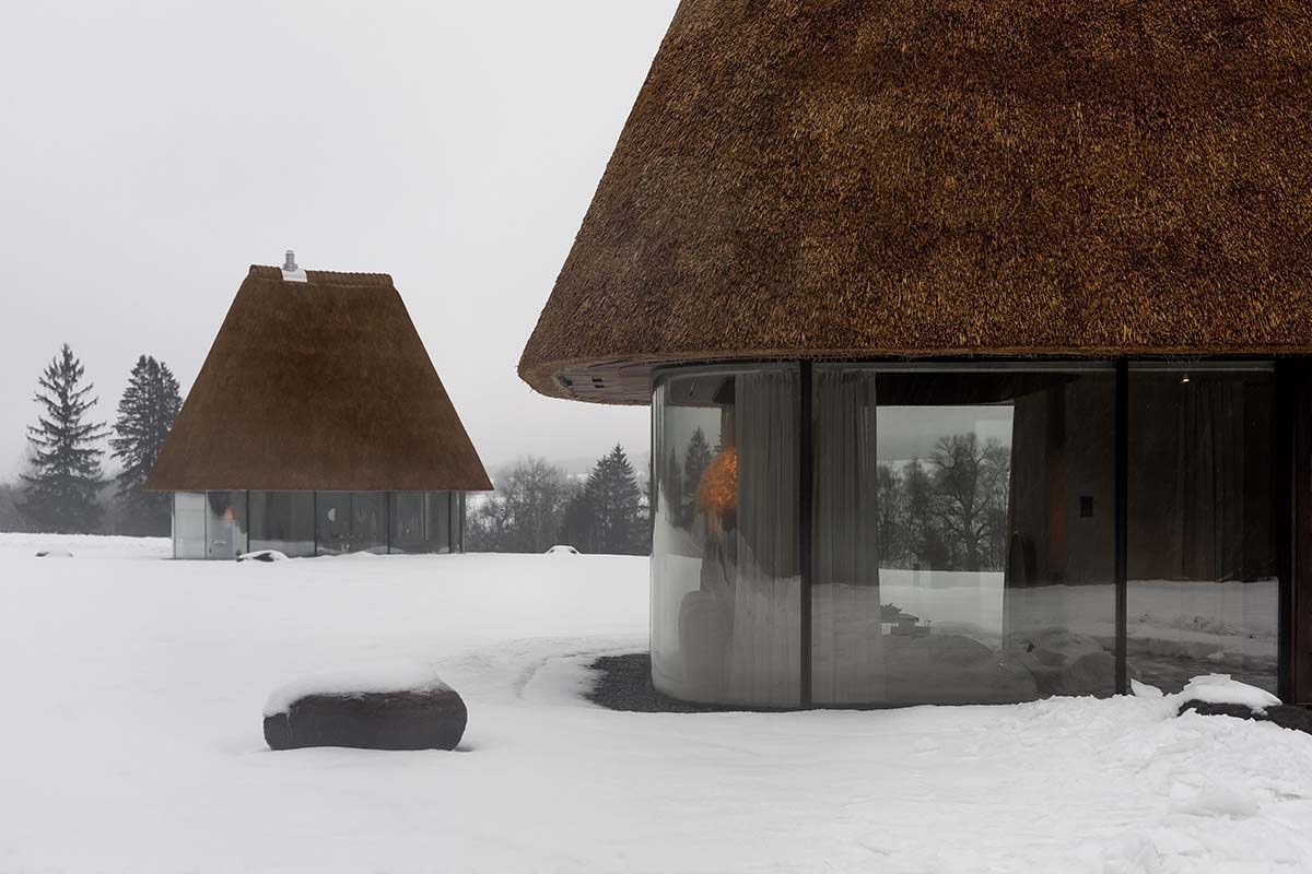 YOD Group embraces sculptural serenity for contemporary Guesthouses in central Ukraine