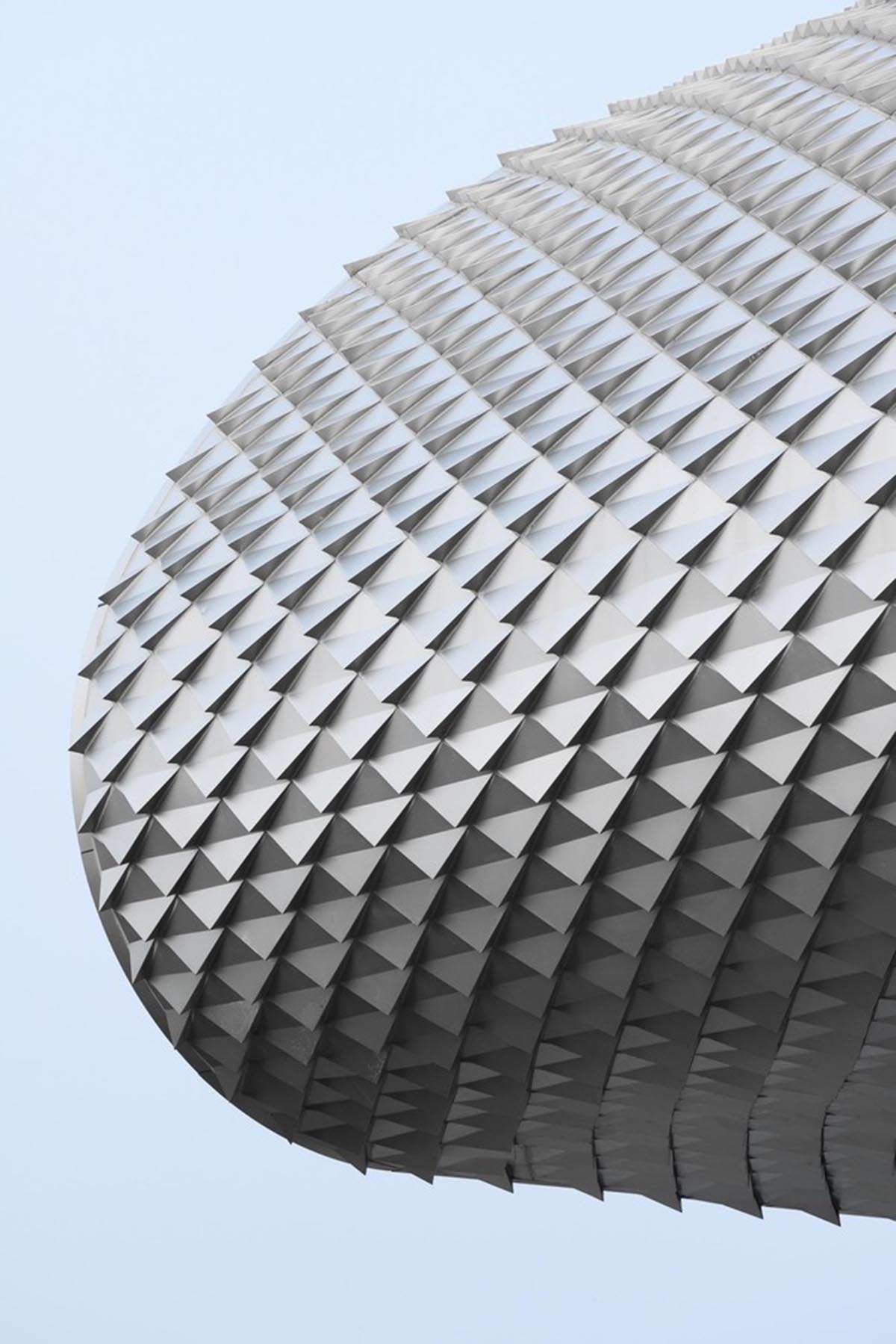 Lacime Architects creates wavy and floating Shimao-The Wave Showroom in Tianjin, China