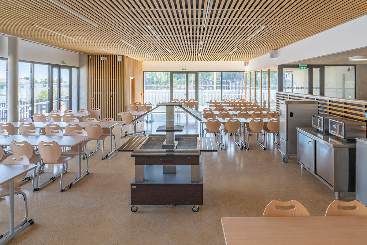 A+Architecture reveals clean energy school in Nîmes, France