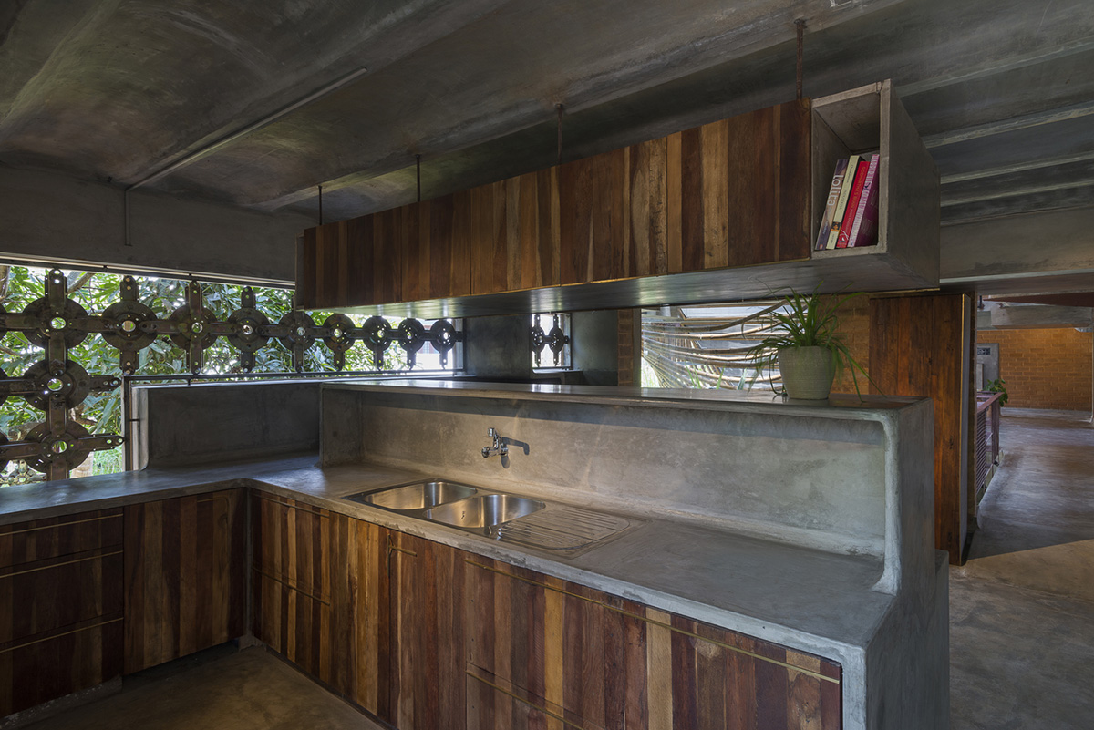 Curvaceous bamboo element changes the soul of this private residence designed by Wallmakers in India