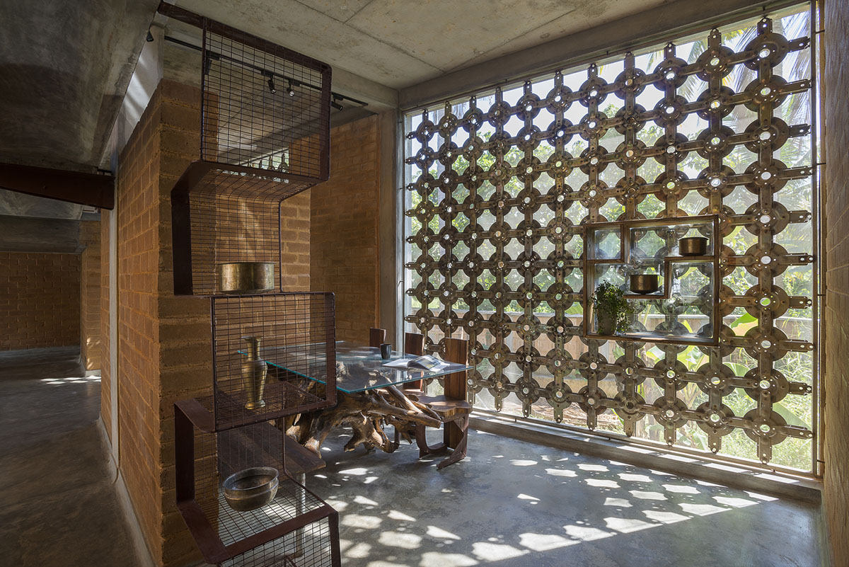 Curvaceous bamboo element changes the soul of this private residence designed by Wallmakers in India