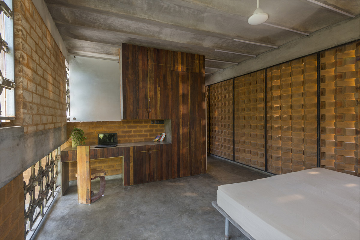 Curvaceous bamboo element changes the soul of this private residence designed by Wallmakers in India