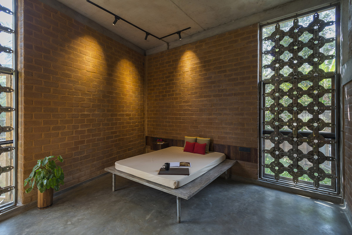 Curvaceous bamboo element changes the soul of this private residence designed by Wallmakers in India