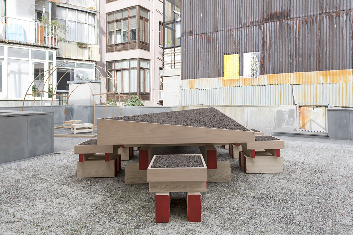Curator Mariana Pestana and Director Deniz Ova highlight details for Istanbul Design Biennial