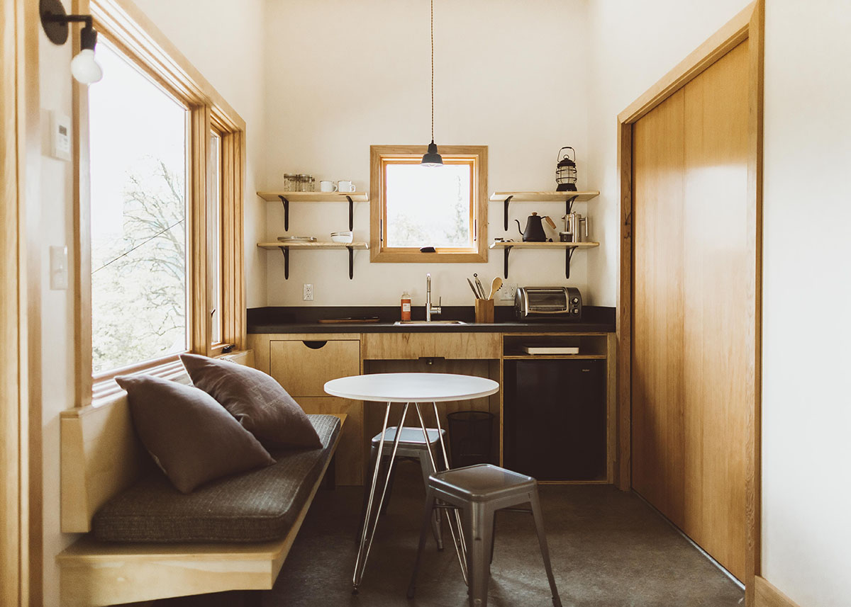 Waechter Architecture converts old school into a rustic hotel in Bingen by keeping its original feel