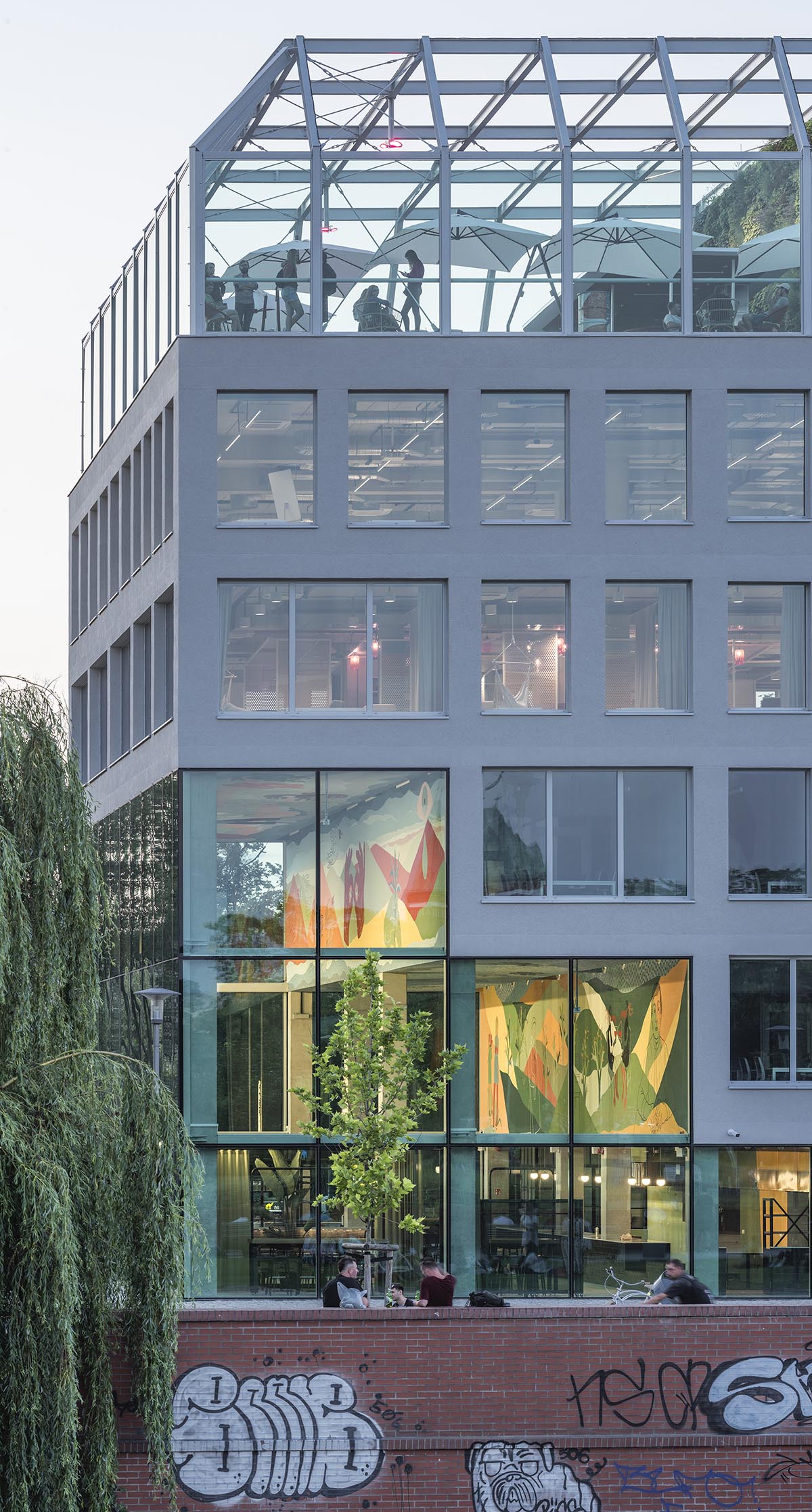 MVRDV opens up heritage building in Poland with three-storey glass wall and open-air terrace