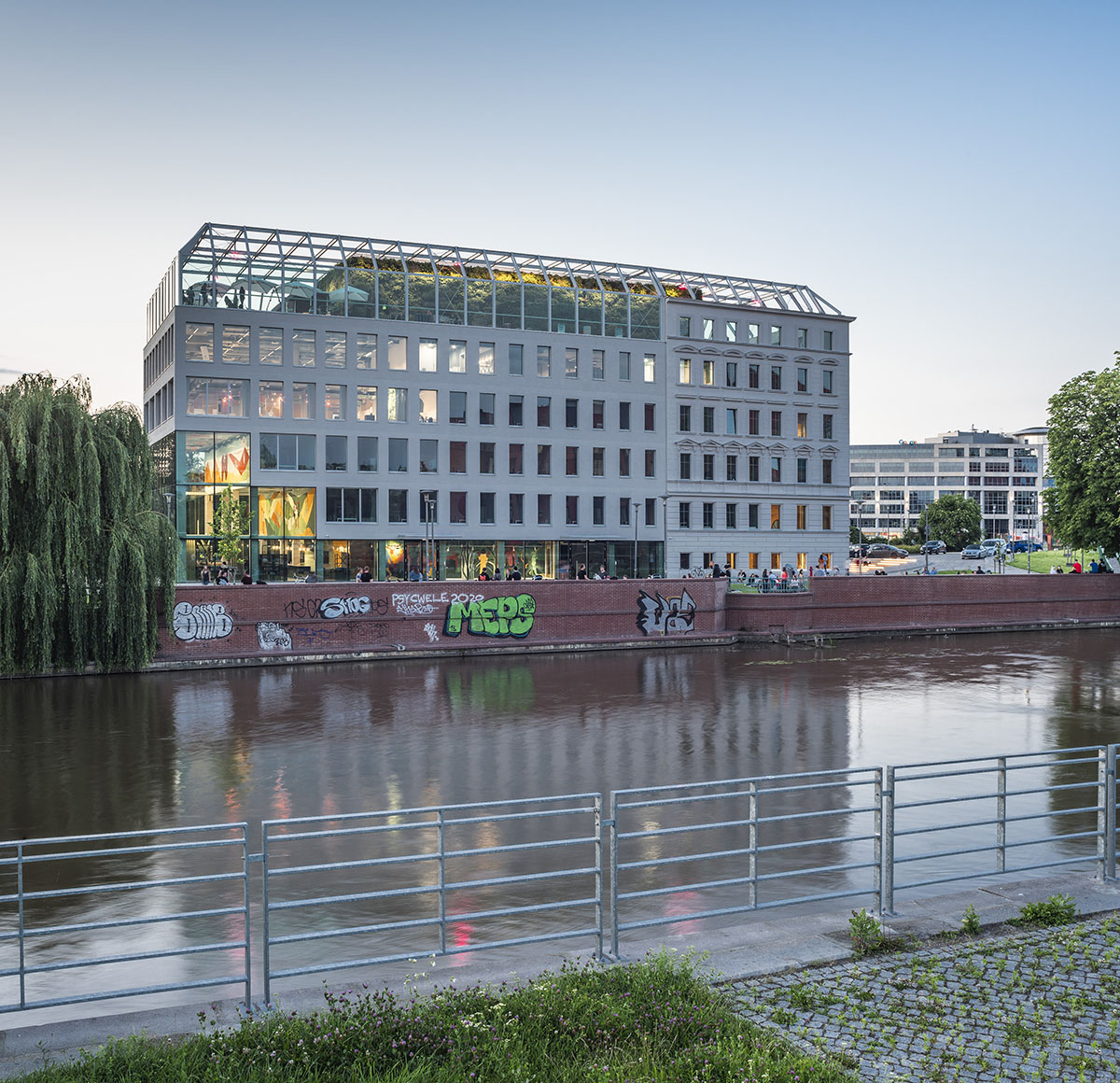 MVRDV opens up heritage building in Poland with three-storey glass wall and open-air terrace