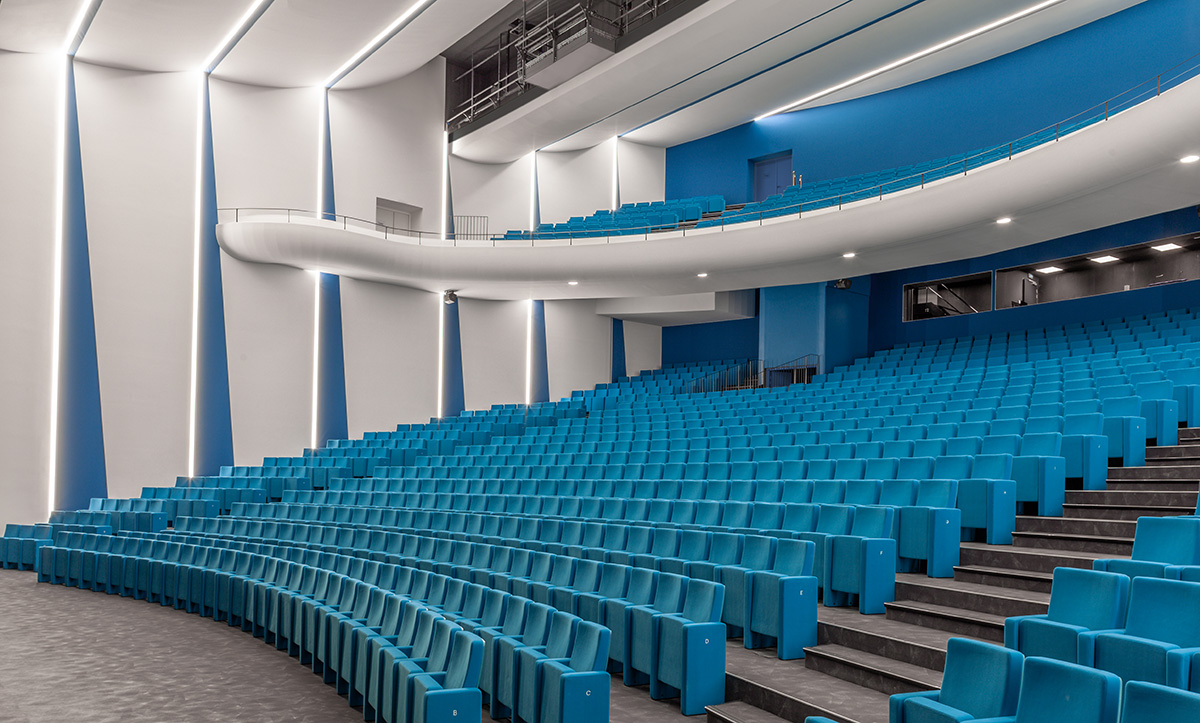 A+Architecture completes conference center and casino complex with circular walkways in France