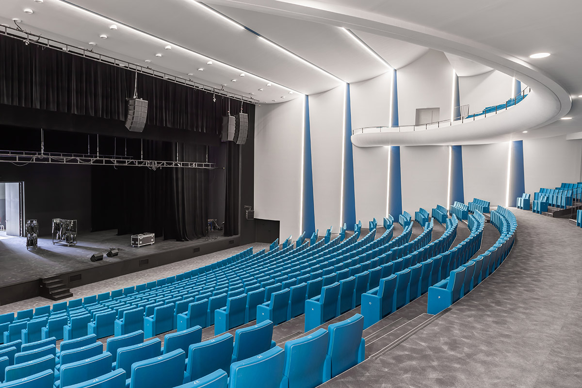 A+Architecture completes conference center and casino complex with circular walkways in France