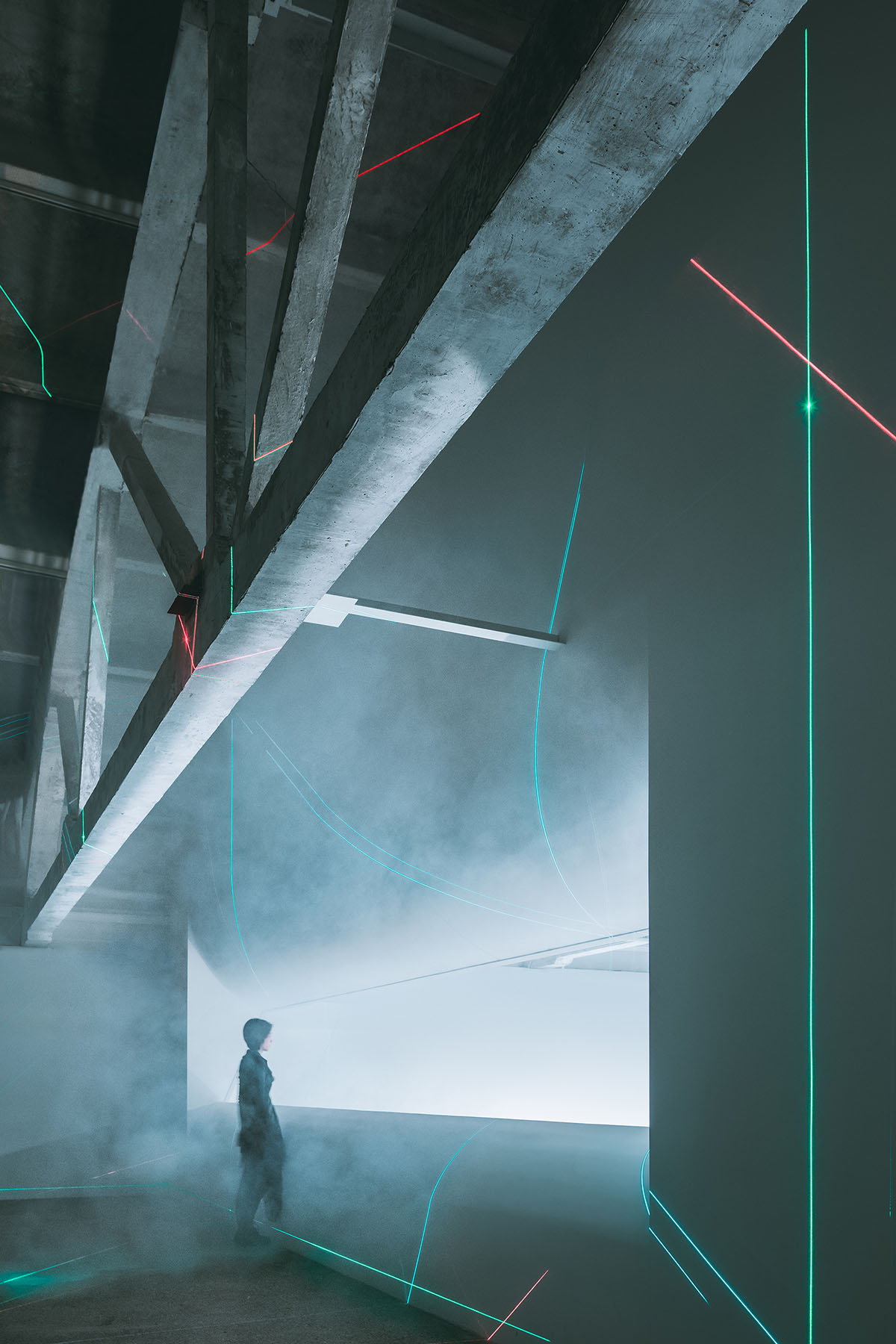 CUN converts old warehouse into a photographer's studio with industrial-looking interior in Beijing