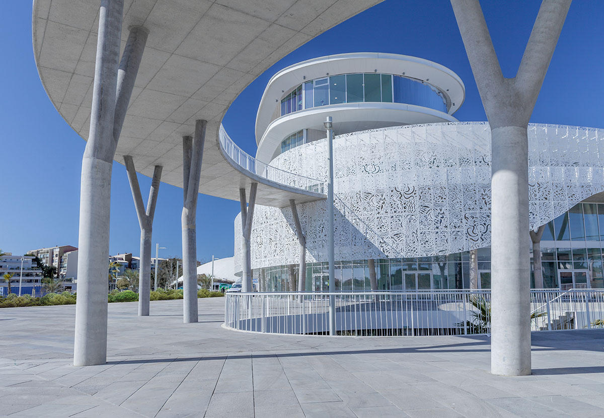 A+Architecture completes conference center and casino complex with circular walkways in France