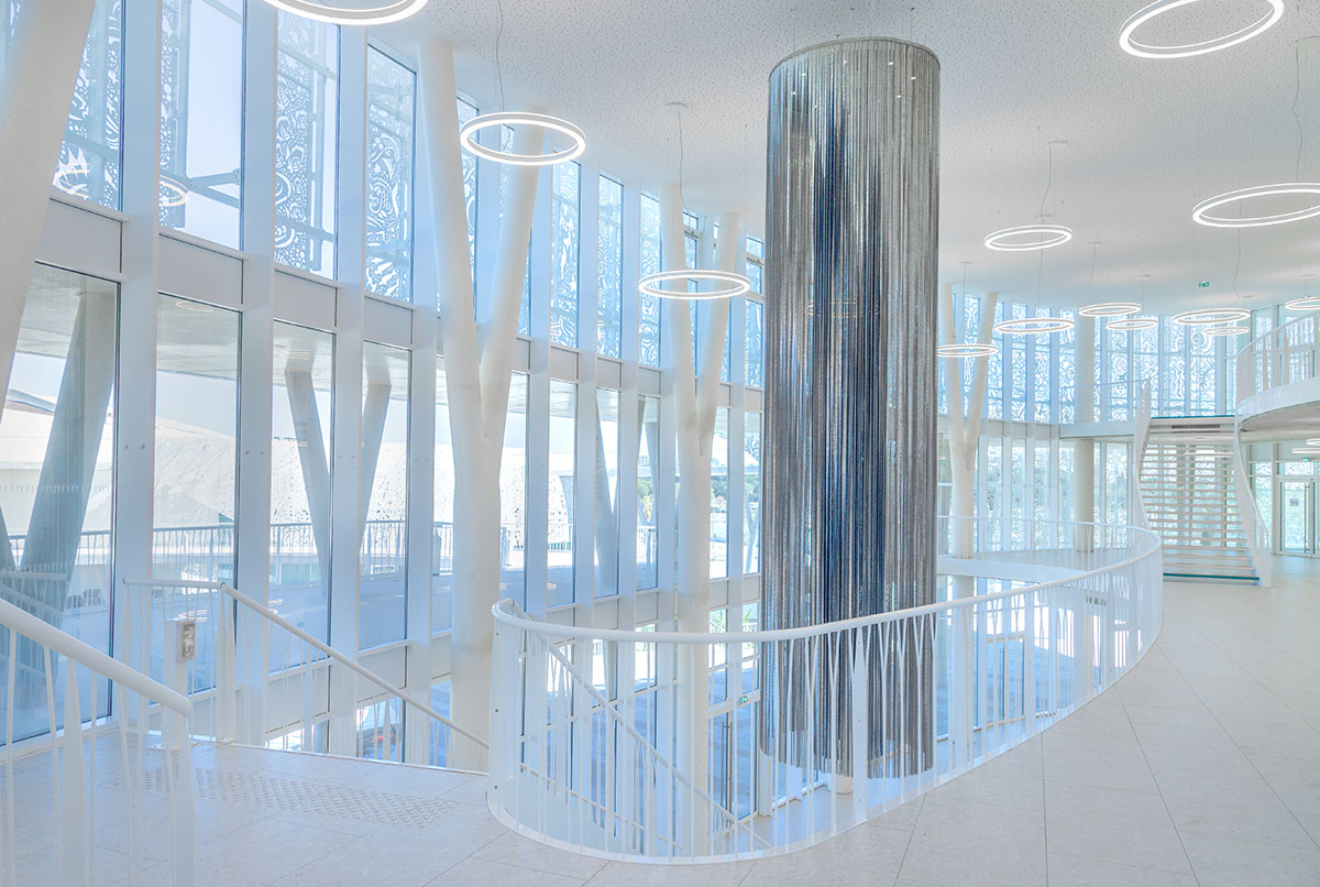 A+Architecture completes conference center and casino complex with circular walkways in France