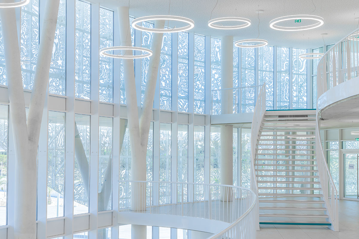 A+Architecture completes conference center and casino complex with circular walkways in France