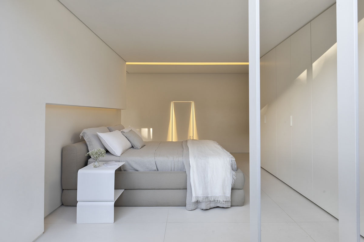 Marilia Pellegrini transforms old shipping containers into a modern micro home with clean finishes