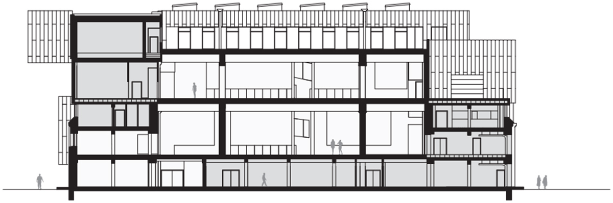 Visitors experience copper-clad Helix staircase in CEBRA-designed Experimentarium in Copenhagen