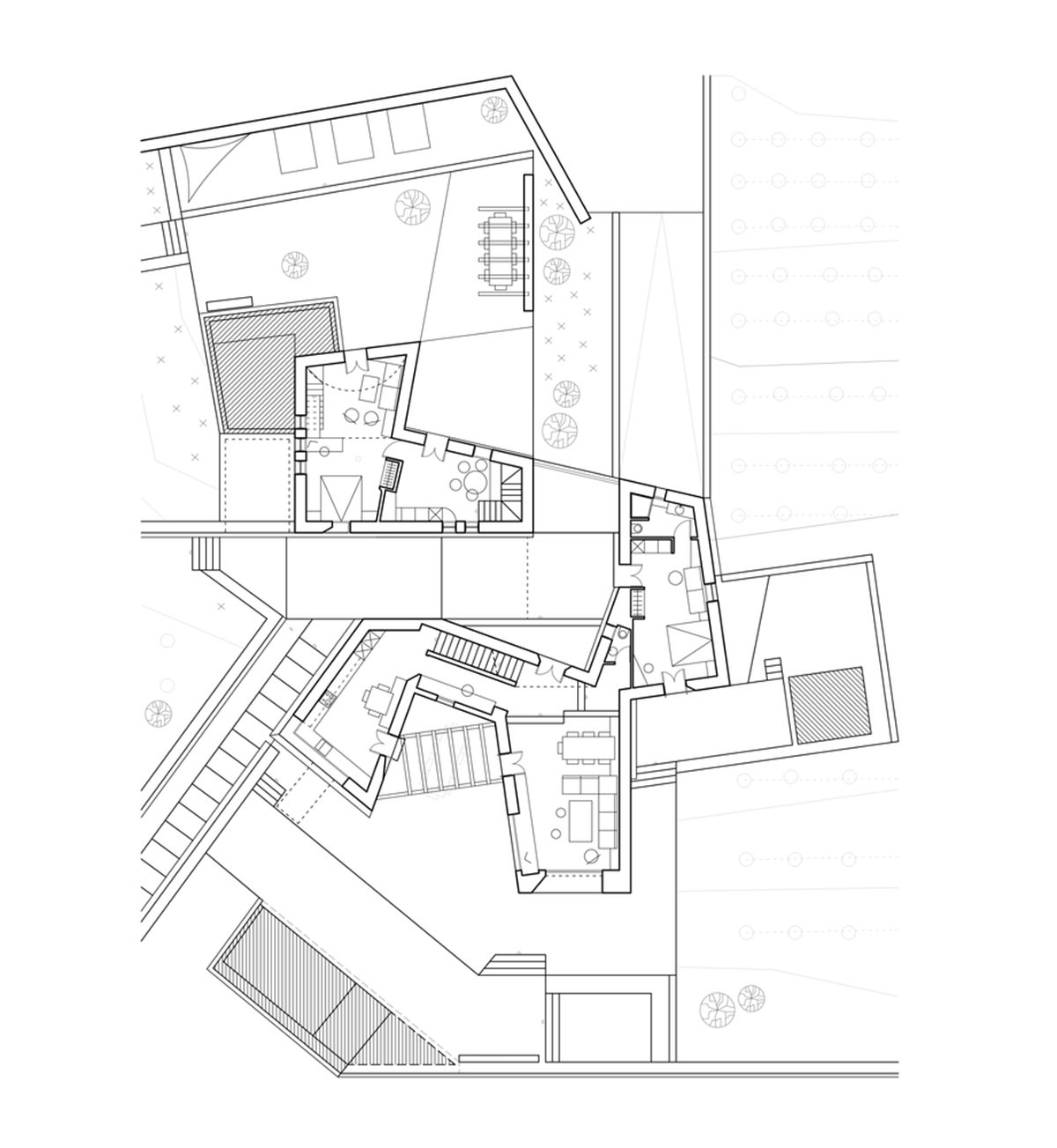 Kapsimalis Architects completes cave-like summer residence on the outskirts of Pyrgos