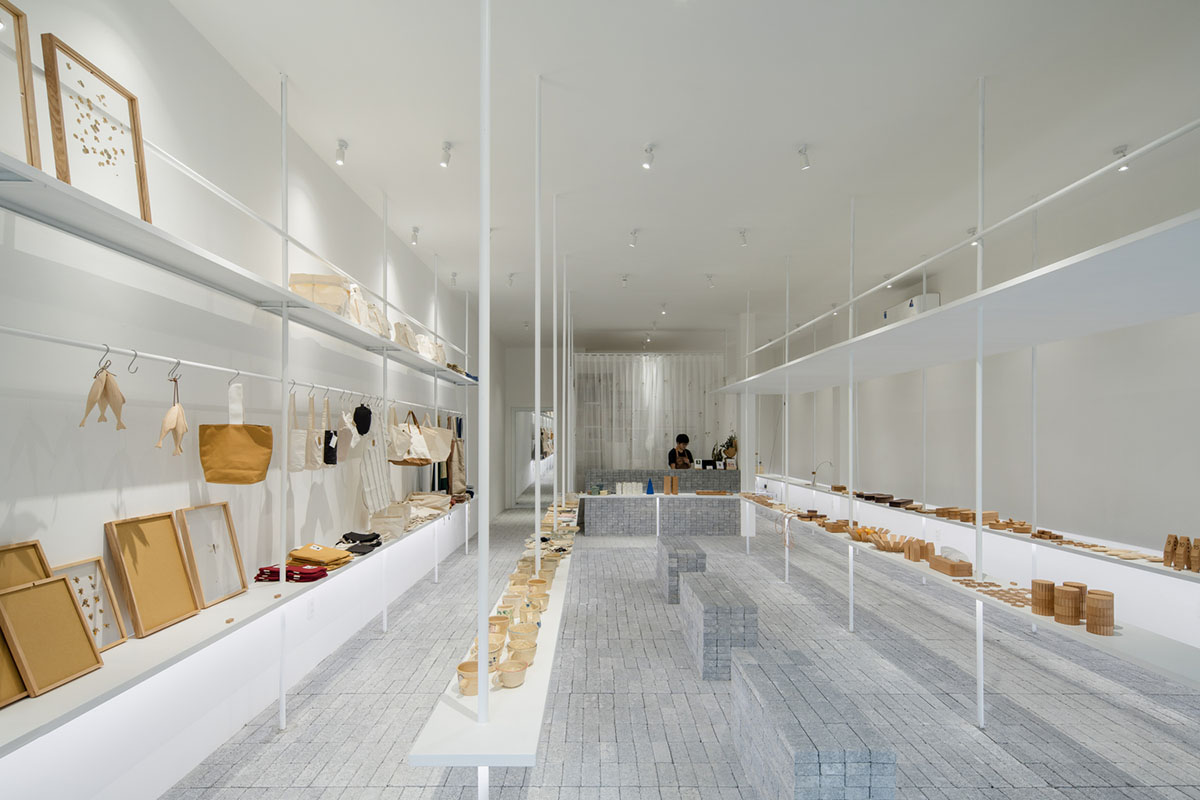 Sawadeesign Studio creates interior for a handicraft store that ...