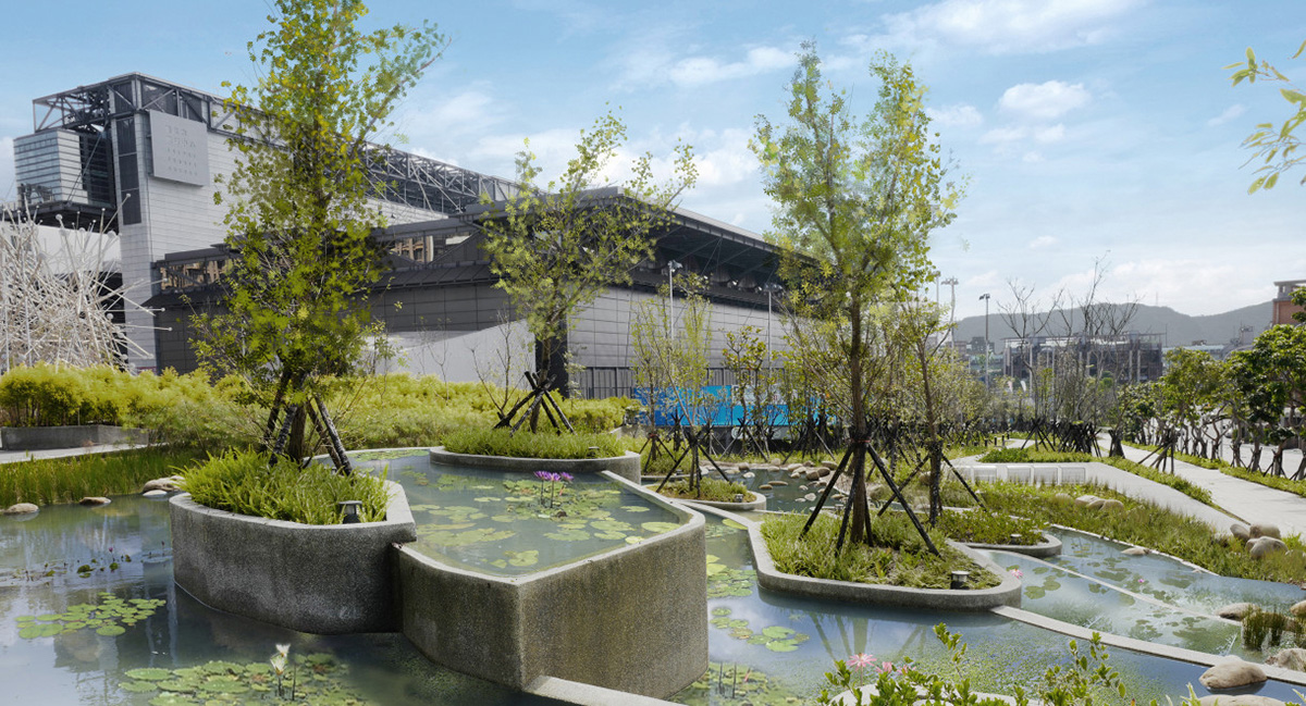 Chien Architects creates a sport machine for Taipei City