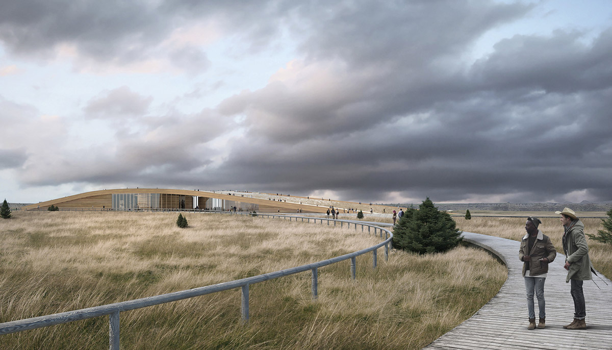 Snøhetta releases design for Theodore Roosevelt Presidential Library