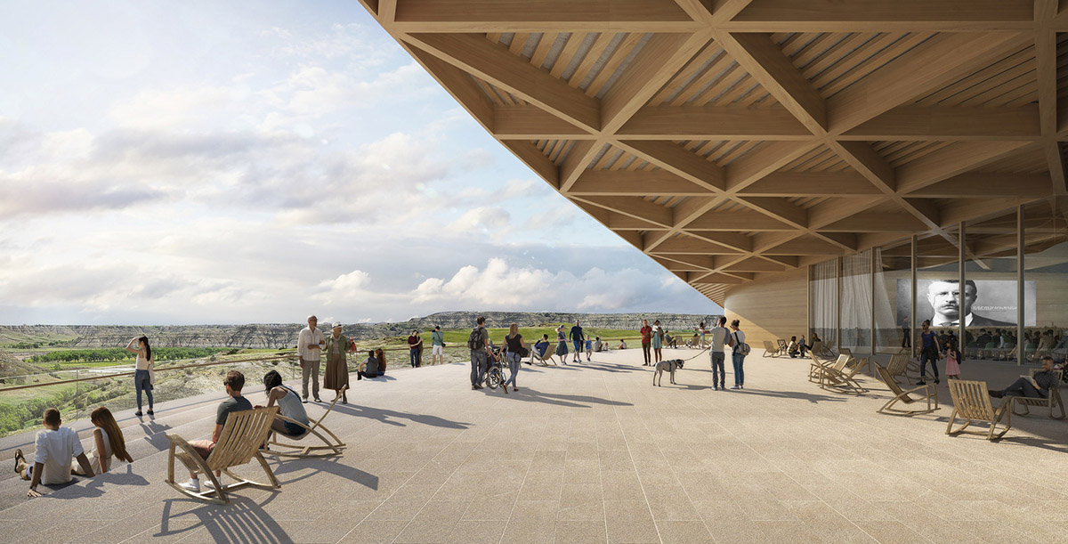 Snøhetta releases design for Theodore Roosevelt Presidential Library