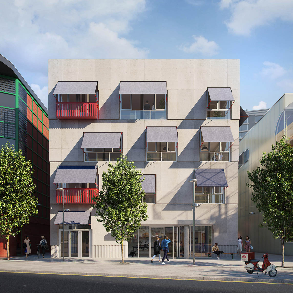 Design District reveals new images of designs for London's first purpose-built facilities